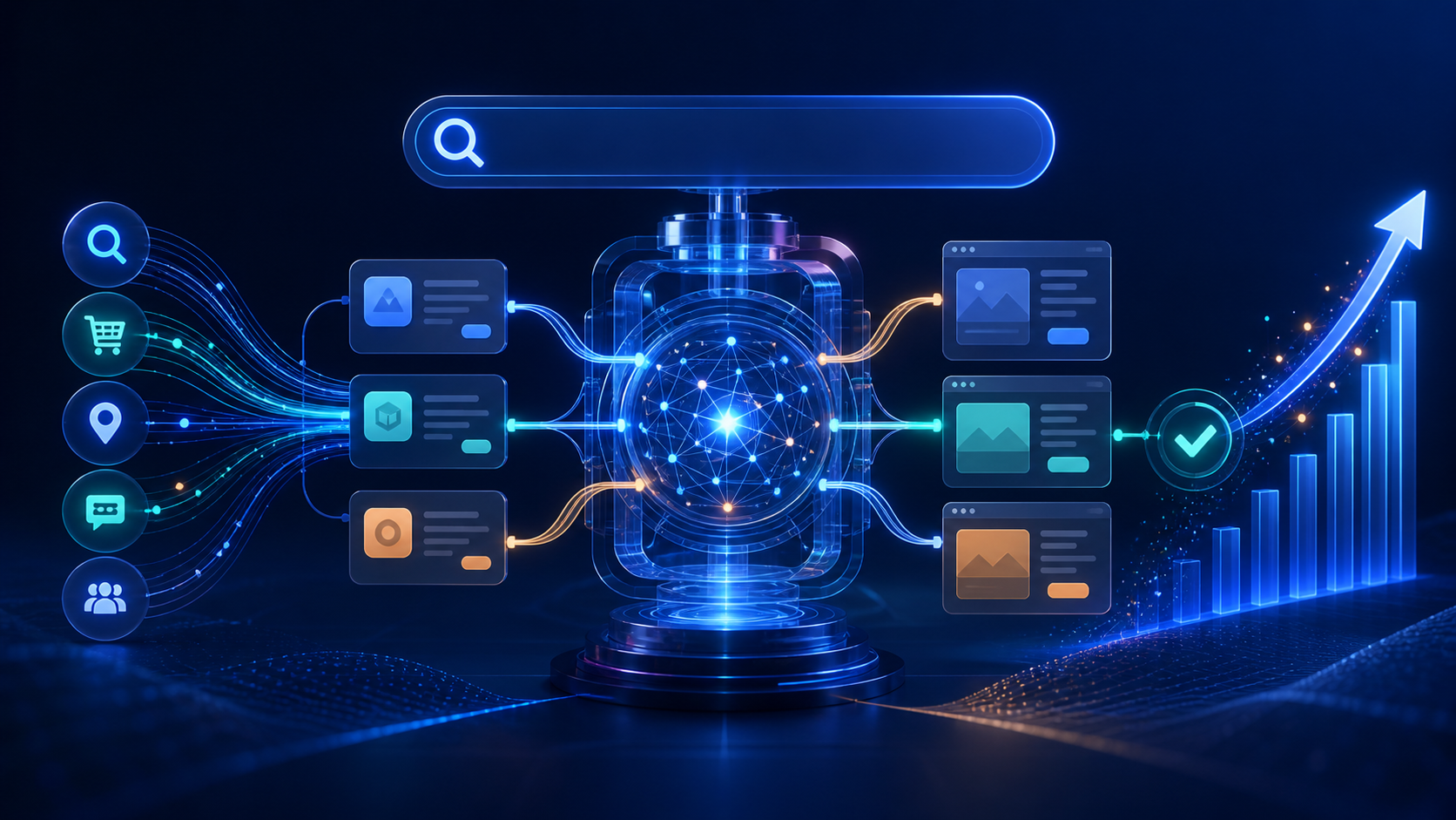 Sistem AI pentru campanii Search care conectează intenția, reclamele, paginile de destinație și rezultatele